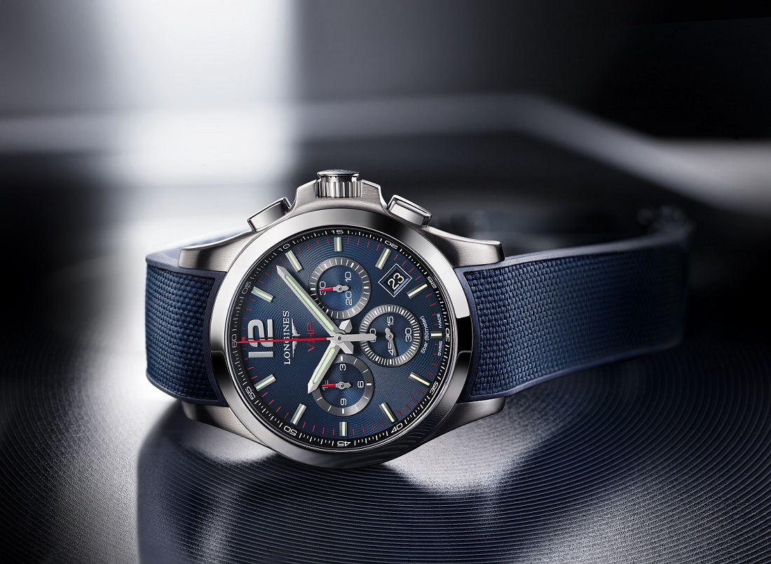 Часы Conquest VHP Chronograph от Longines в сети Швейцарский стиль