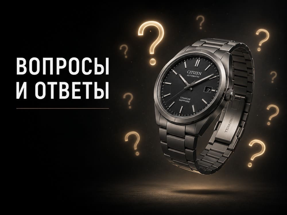 Часто задаваемые вопросы о титановых часах