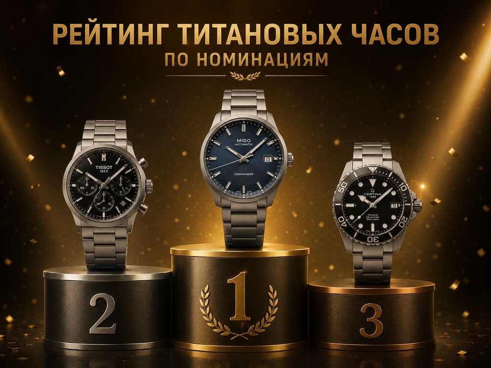 Рейтинг титановых часов по номинациям